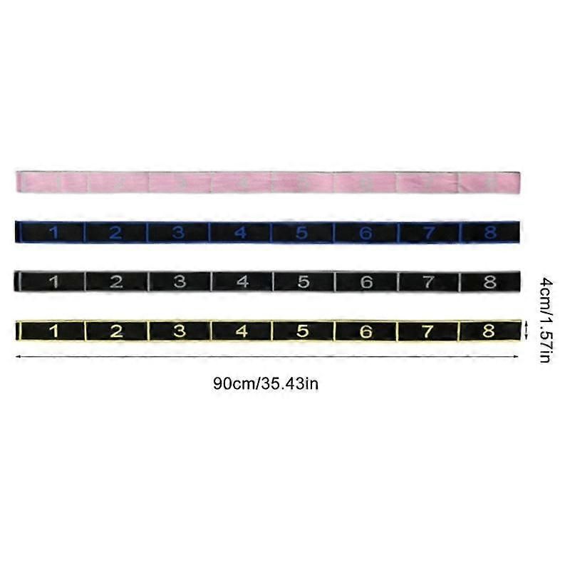 Stretching Strap, 8 Loop Yoga Straps for Stretching, Elastic Stretch Strap Stretch Band for Exercise Yoga Fitness Gym - Blue