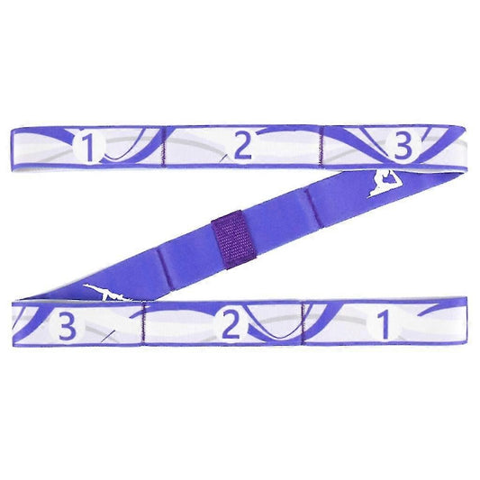 Yoga Pull Strap Belt Multifunctional Yoga Stretching Strap Or Women Men Adults - Blue