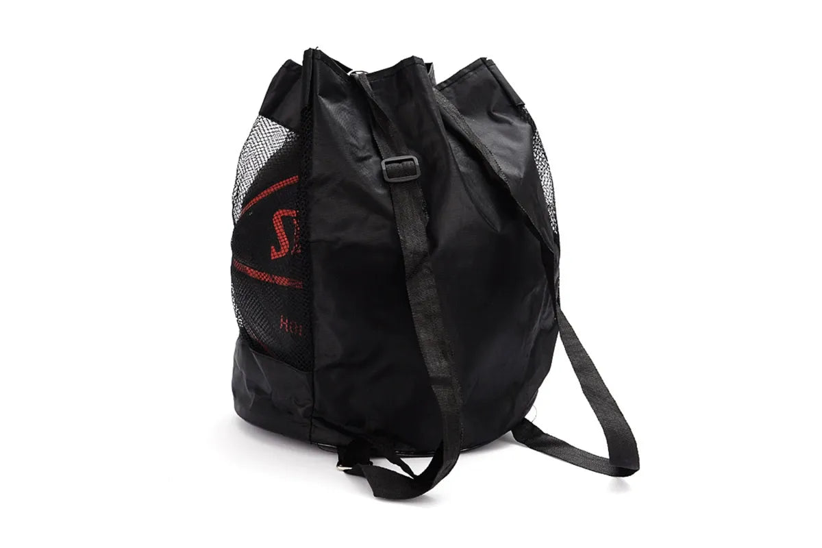 Oxford Sports Backpack, Multifunctional Bag for Basketball Volleyball Soccer, Black