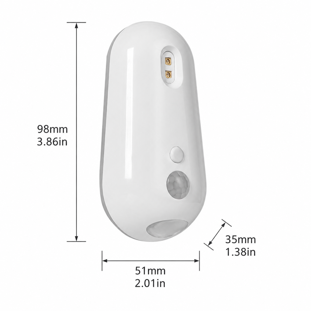 2-in-1 Motion Sensor Toilet UV Sterilizer Light with RGB Night Light – Automatic Disinfection, Waterproof Rechargeable Design for Bathroom Hygiene (1PCS)
