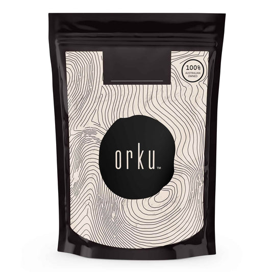 Orku 2Kg Whey Protein Isolate Powder WPI 90% Unflavoured Native Bag