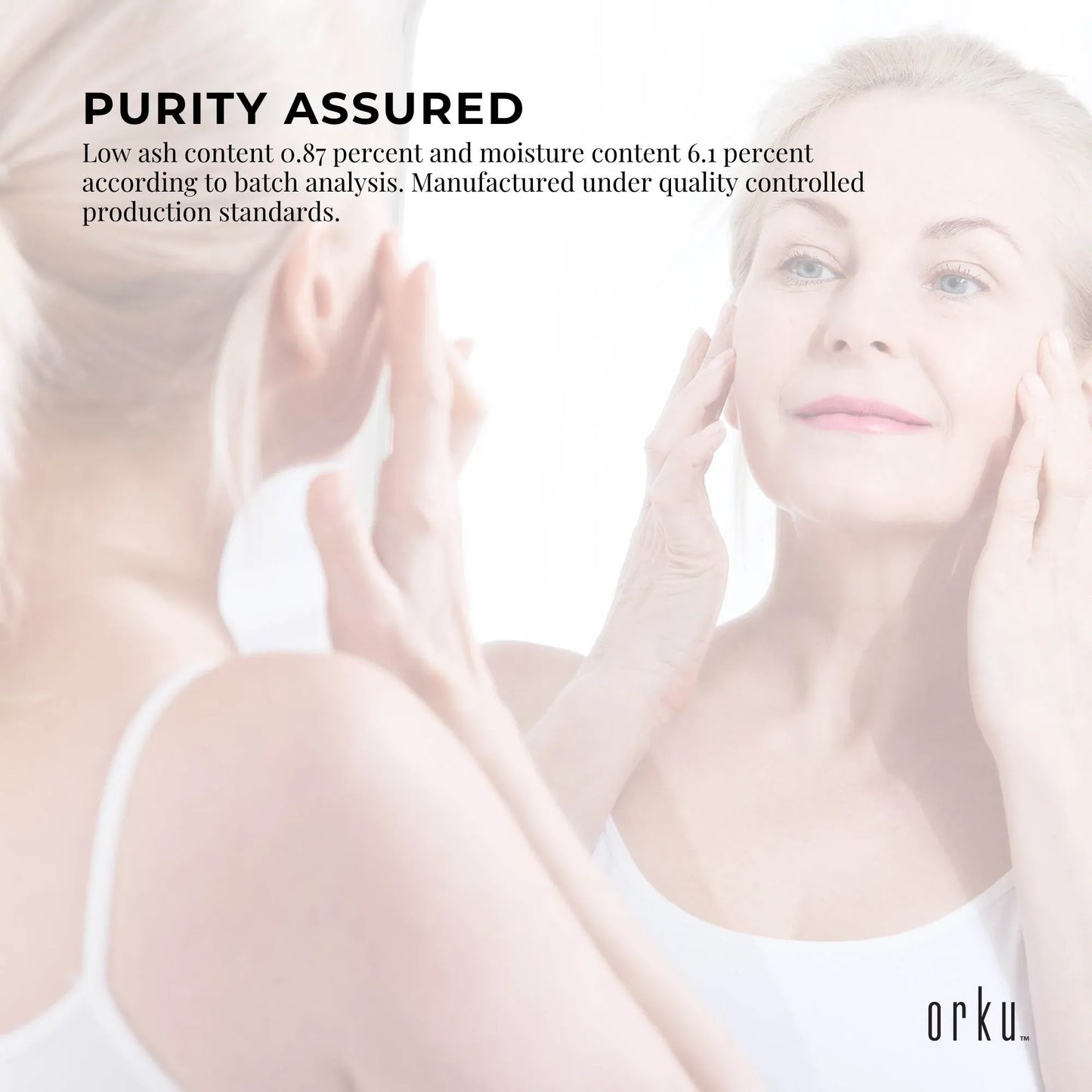 Orku 100g Bovine Collagen Peptides Powder Hydrolysed Protein Unflavoured