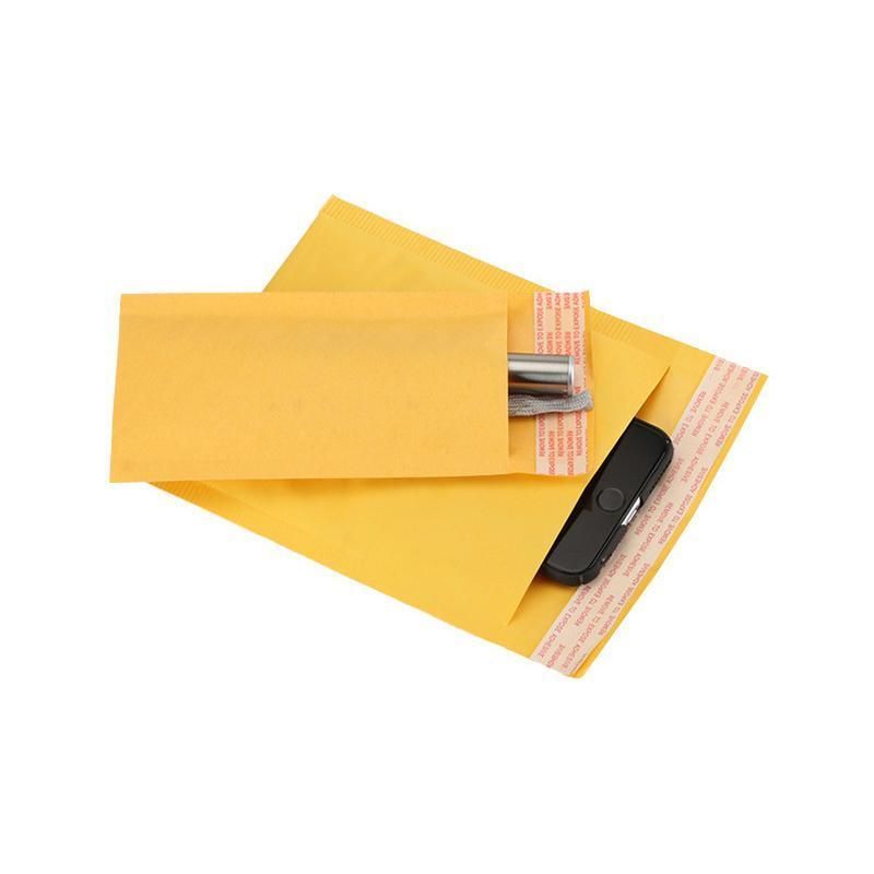 25PCS Poly Bubble Mailer Yellow Colour Multi-Size Plastic Padded Bag - 25PCS-23*29CM