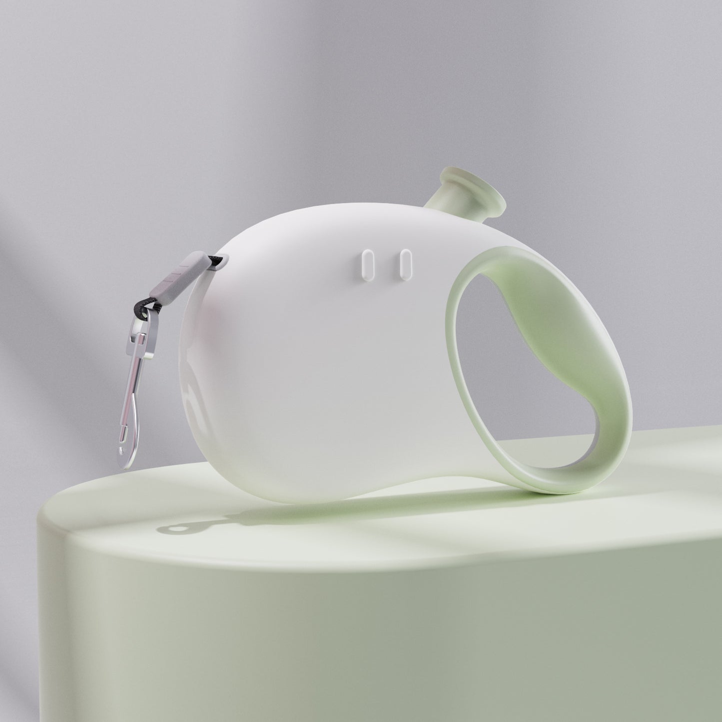 Retractable Dog Leash - Reflective Pet Lead with 3m Extension, One-Button Control(Green)
