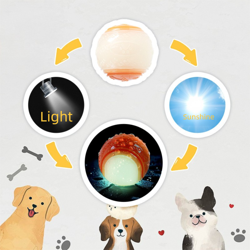Blue and yellow Squeaky Dog Balls - 2-Pack Durable TPR Chew Toys for Puppies and Adult Dogs - Interactive Fetch and Training Ball with Teething Texture - Safe and Non-Toxic Daily Play Solution