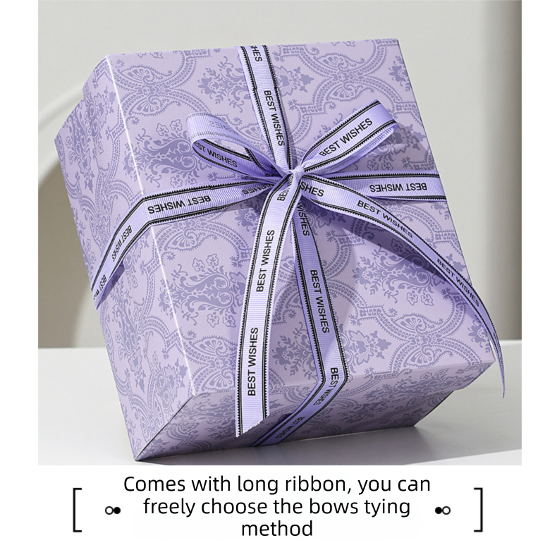 3 piece small size Red Gift Box Set with Gift Bag & Raffia Fill - Premium Empty Present Packaging Box for Birthdays Weddings Baby Showers and Special Occasions